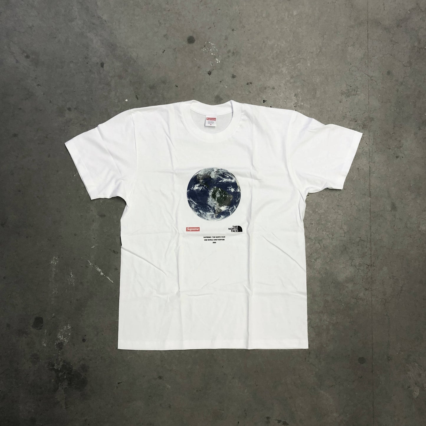Supreme TNF World Tee