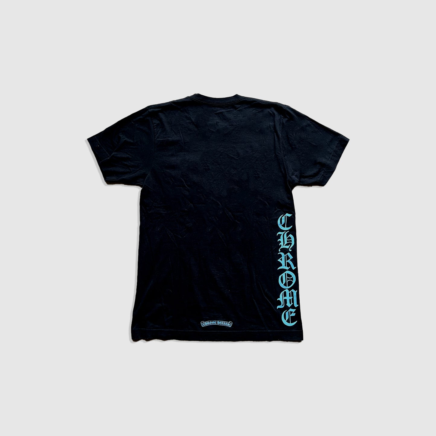 CHROME HEARTS BLUE SCRIPT TEE