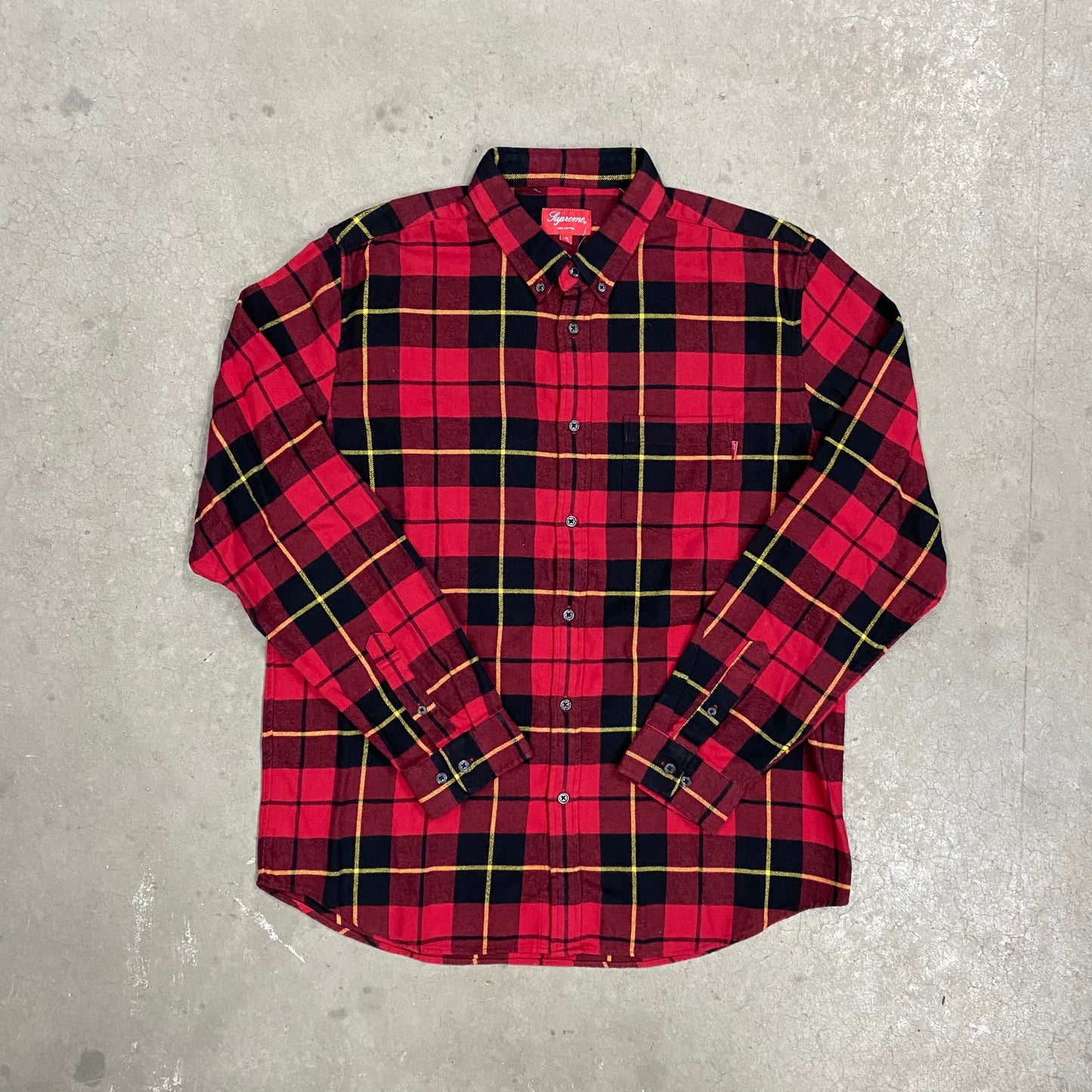 Supreme Tartan L/S Fannel