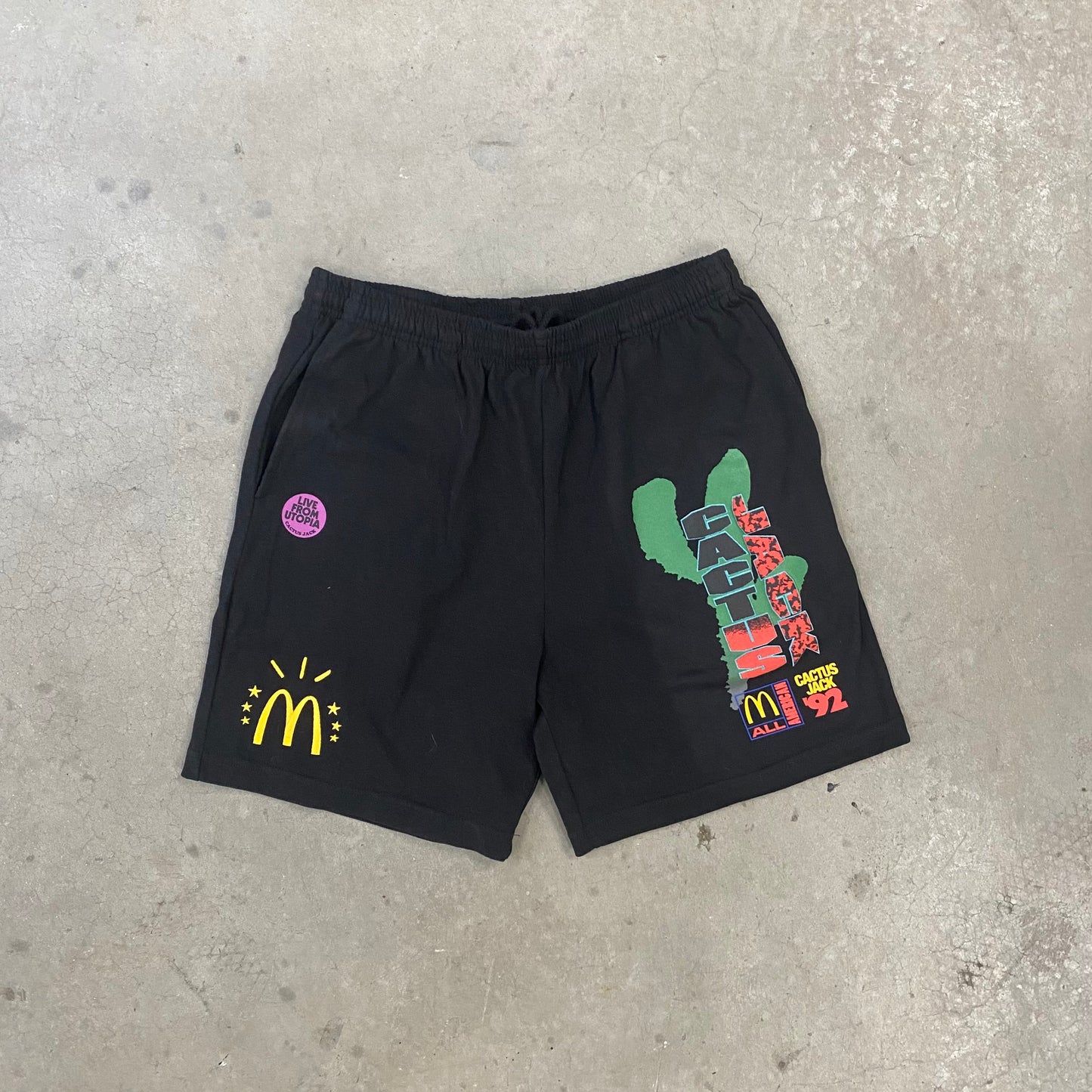 Travis Scott McDonalds Shorts