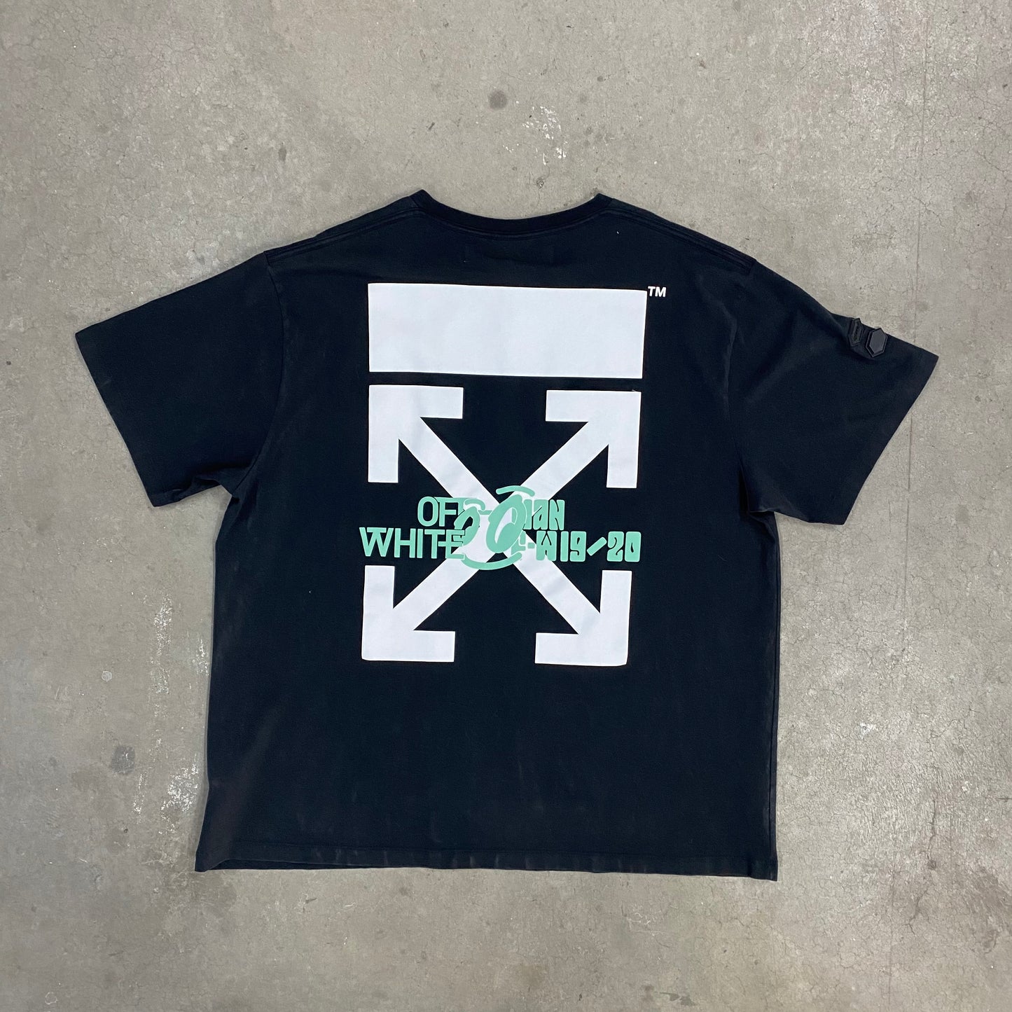 Off White Waterfall Tee